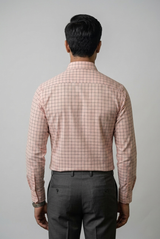 Mens Orange-3 Rs 1515 Full Sleeves Shirt