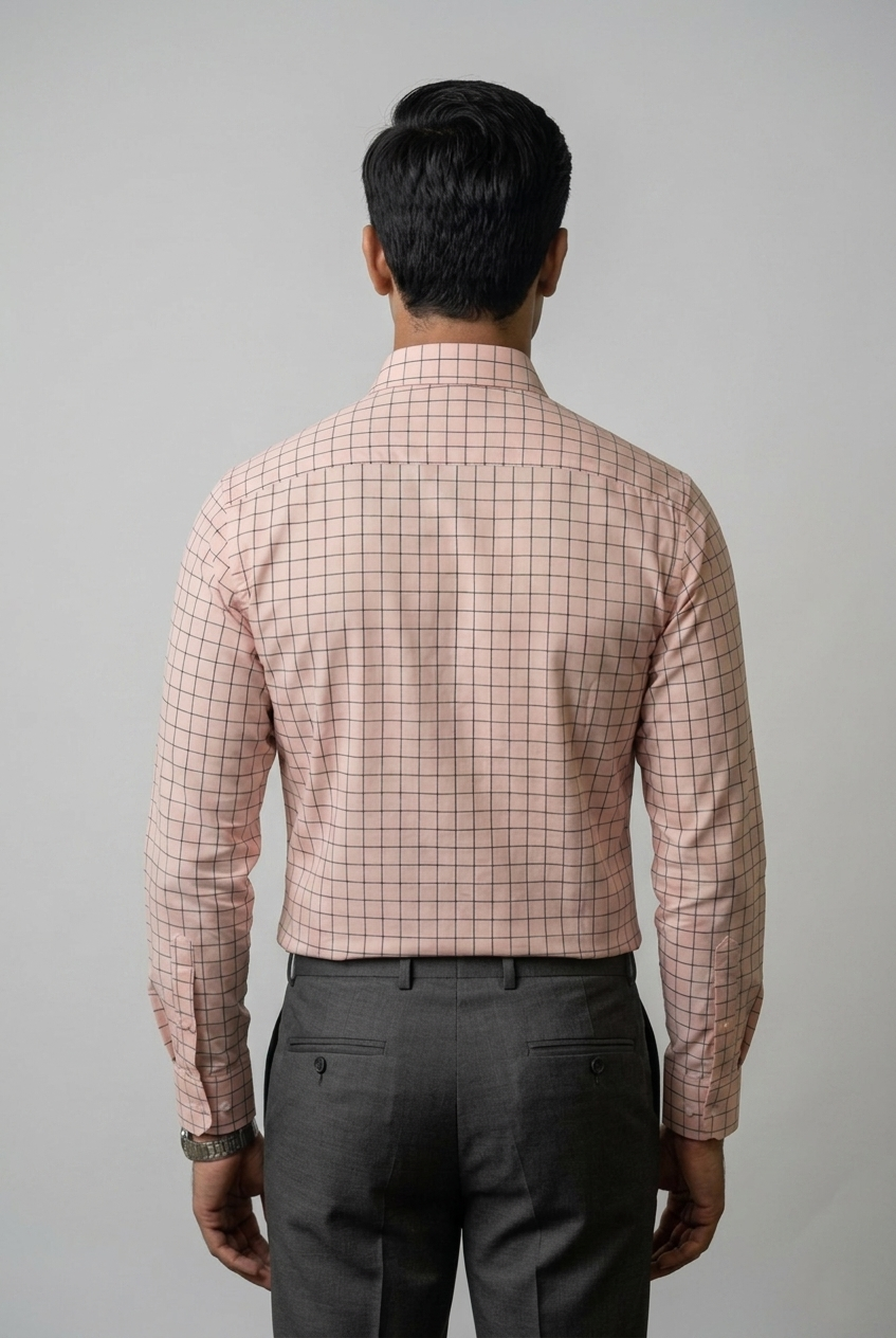Mens Orange-3 Rs 1515 Full Sleeves Shirt