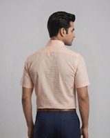 Rs 6189 Orange Mens Half Sleeves Shirt