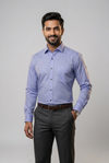 Mens Sky Blue-3 Rs 97498 Full Sleeves Shirt