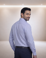 Mens Lilac-3 Sak 69016 Full Sleeves Shirt
