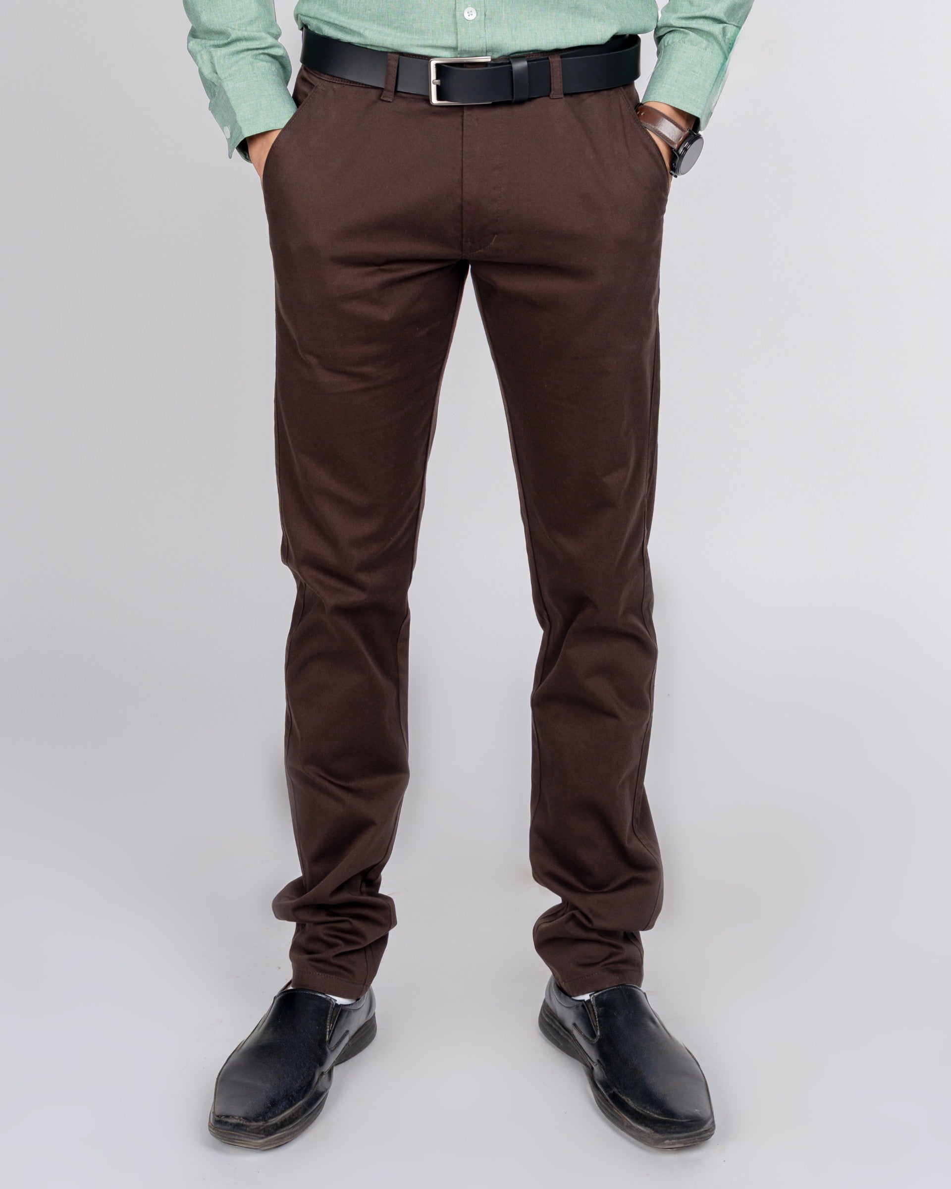 Cotton Satin - Brown