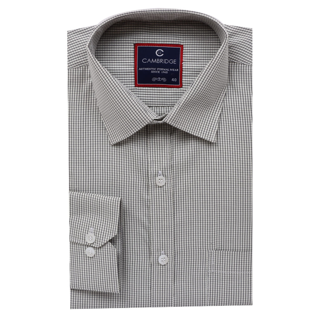 CAMBRIDGE MENS FORMAL FULL SLEEVES SHIRTS - Cambridge Garments